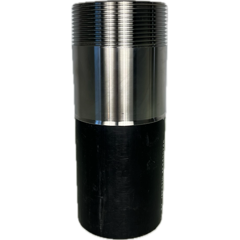 3" IPS DR 11 HDPE Butt Fusion Transition Fitting x 3" Male NPT 316SS