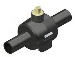 2” IPS Full Port PE Ball Valve w/DR 11 Pups