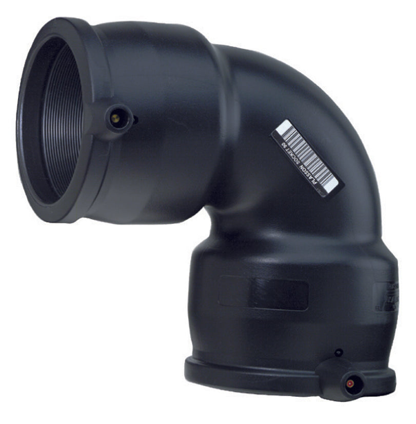 2" IPS HDPE Electrofusion 90 Degree Elbow
