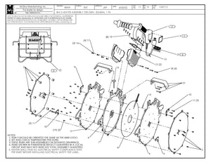 12 220-240,50/60,1 Heater Assembly