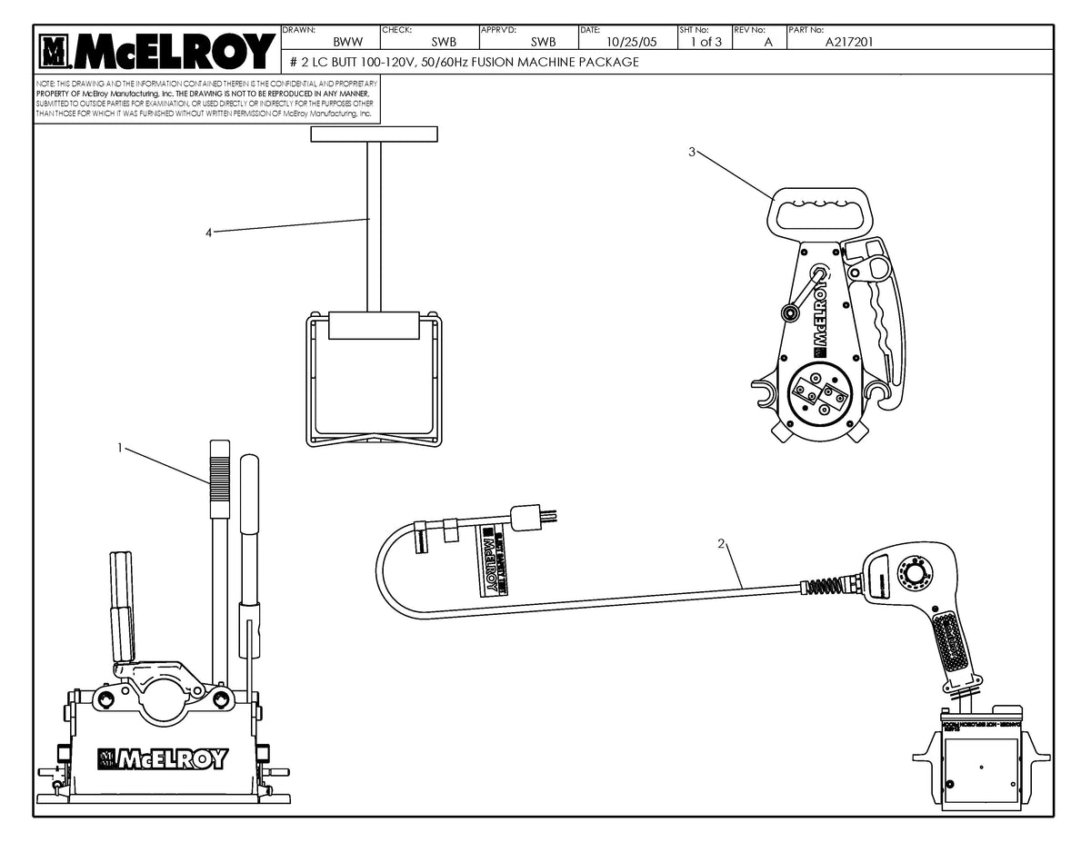 2LC 2" IPS Max Pipe Size Fusion Machine Package Poly Pipe Solutions