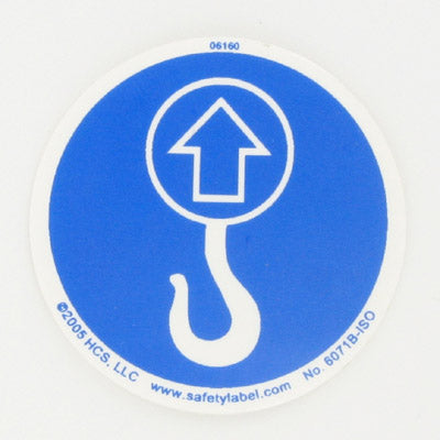 MJQ00366 - Blue Lift Point Label