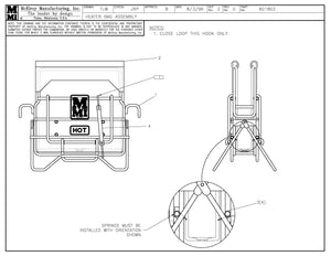 McElroy Part 821802 - HEATER BAG ASSY for sale