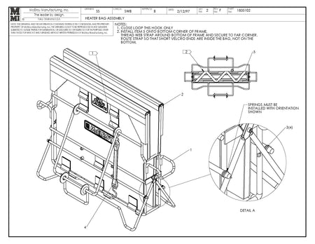 McElroy Part 1835102 - HEATER BAG ASSY for sale