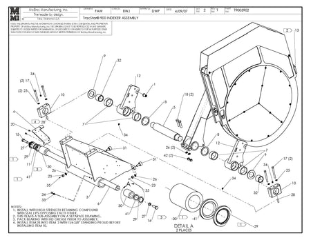 T9003902 - T900 Indexer Assembly