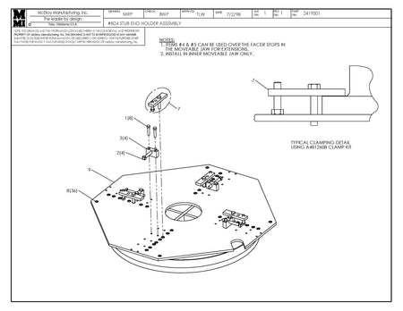 McElroy Part 2419501 - 24 STUB END HOLDER ASSY for sale