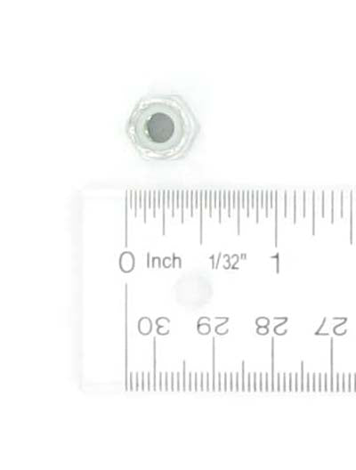 MBC00005 - 1/4-20Nc Fnsh Hex Nyl Lck Nut