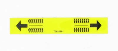 T5022801 - Secondary Track Control Label