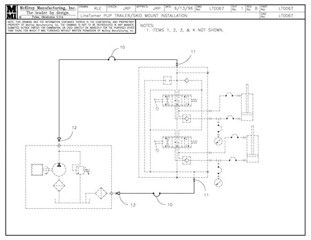 LT0067 - Pup Trlr /Skid Mnt Hydraulic Instl