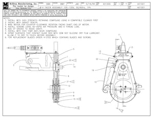 McElroy Part 401001 - 14 100-120,50/60,1 FCR ASSY;SP for sale