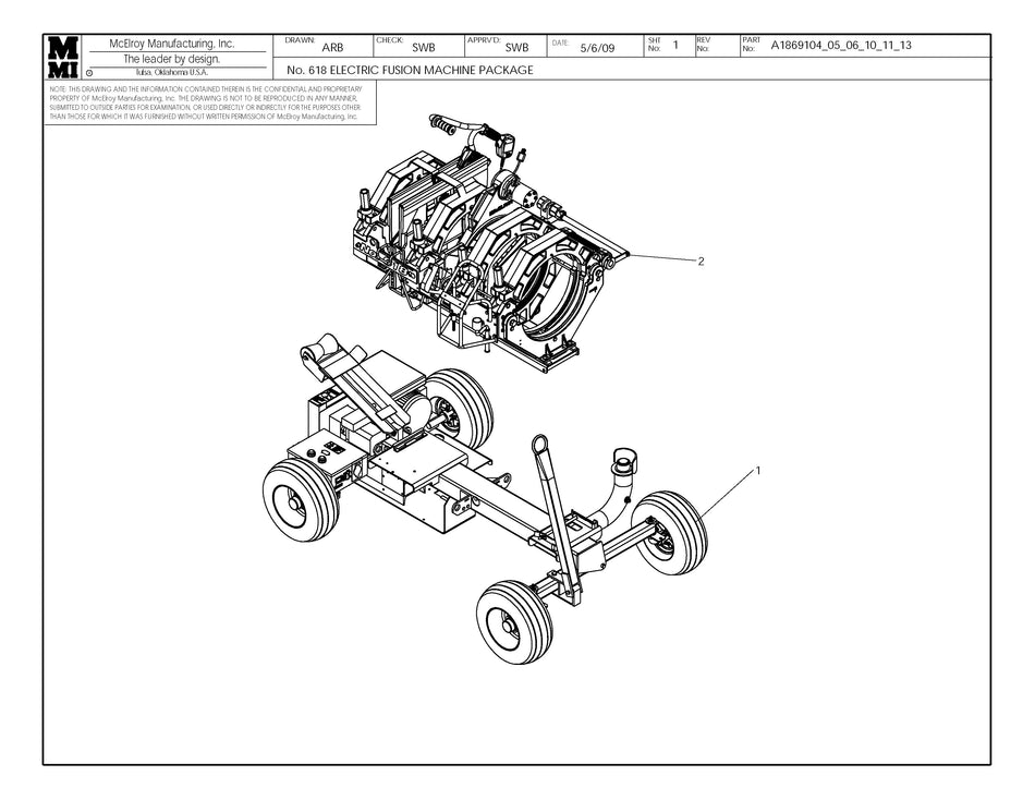 A1869113 - 18 Hf 480,60,3 Fusion Machine Package