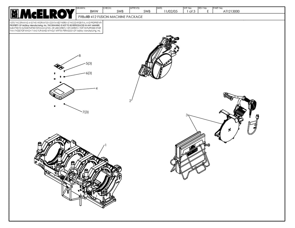 Pb 412 Hf Fusion Machine Package