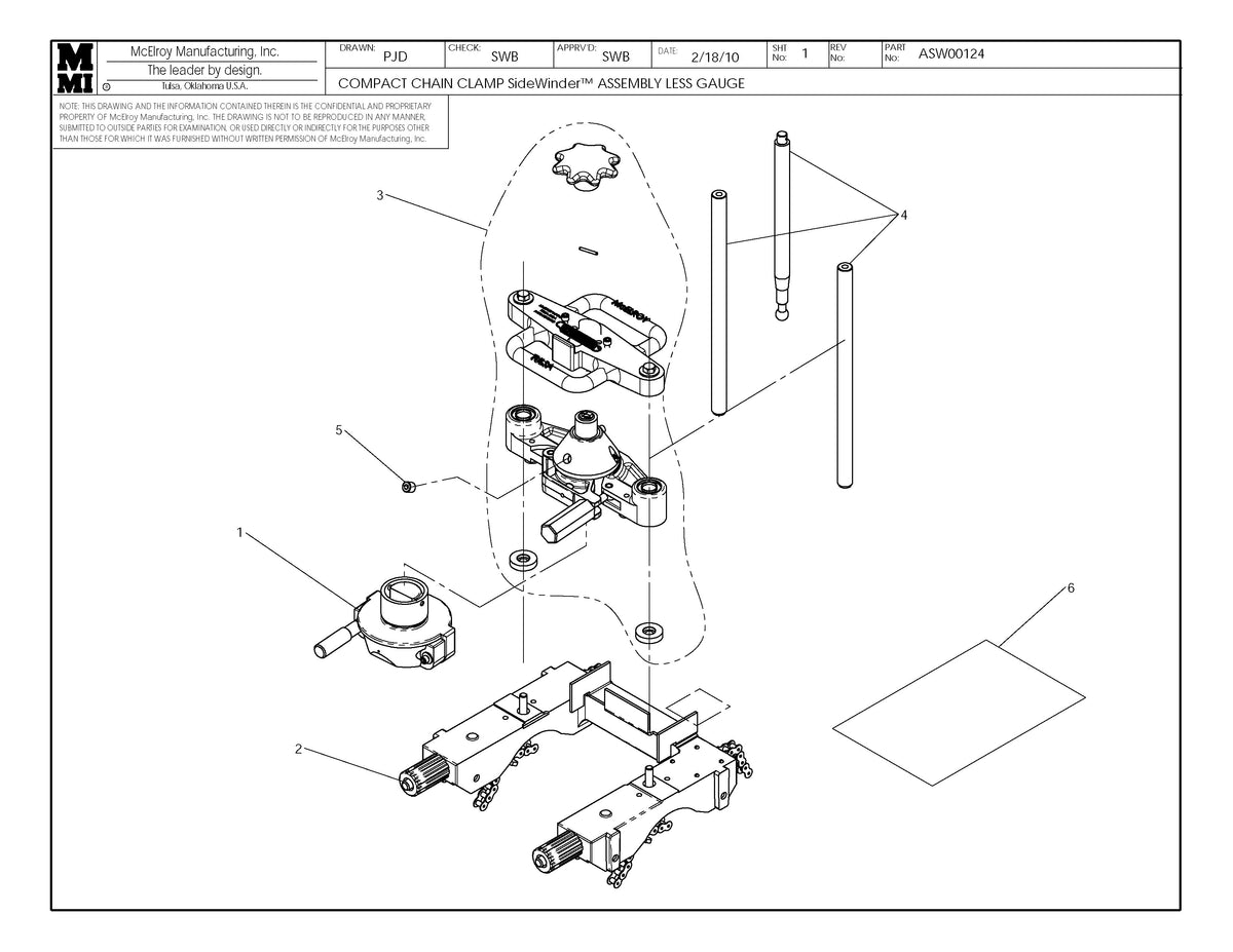 ASW00124 - Compact C/C Sw Assembly Less Gauge