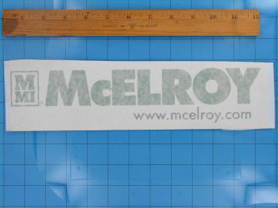 T1809301 - Mcelroy Web Logo Label