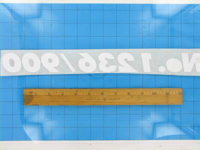 McElroy Part 8163152 - 1236 / 900 LABEL for sale
