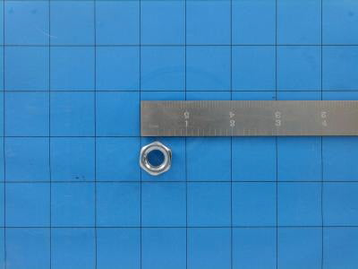 MBA00008 - 7/16-14Nc Fnsh Hex Nut Stl Pl