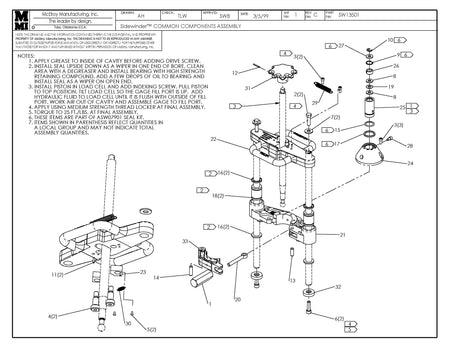 SW13501 - Sw Common Components Assembly