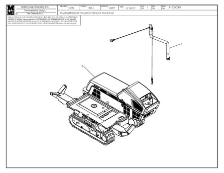 AT5050301 - T500 III Tracked Vehicle Package