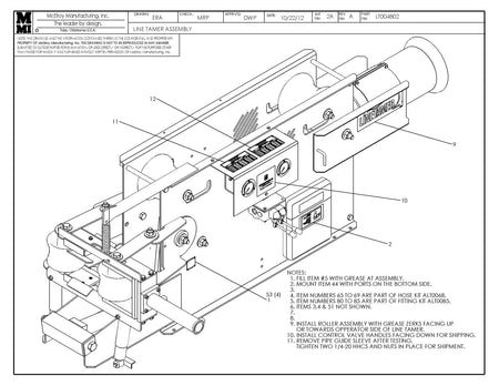 LT004802 - Lt Assembly 3-4" Rrlr W/O Trlr&Hpu