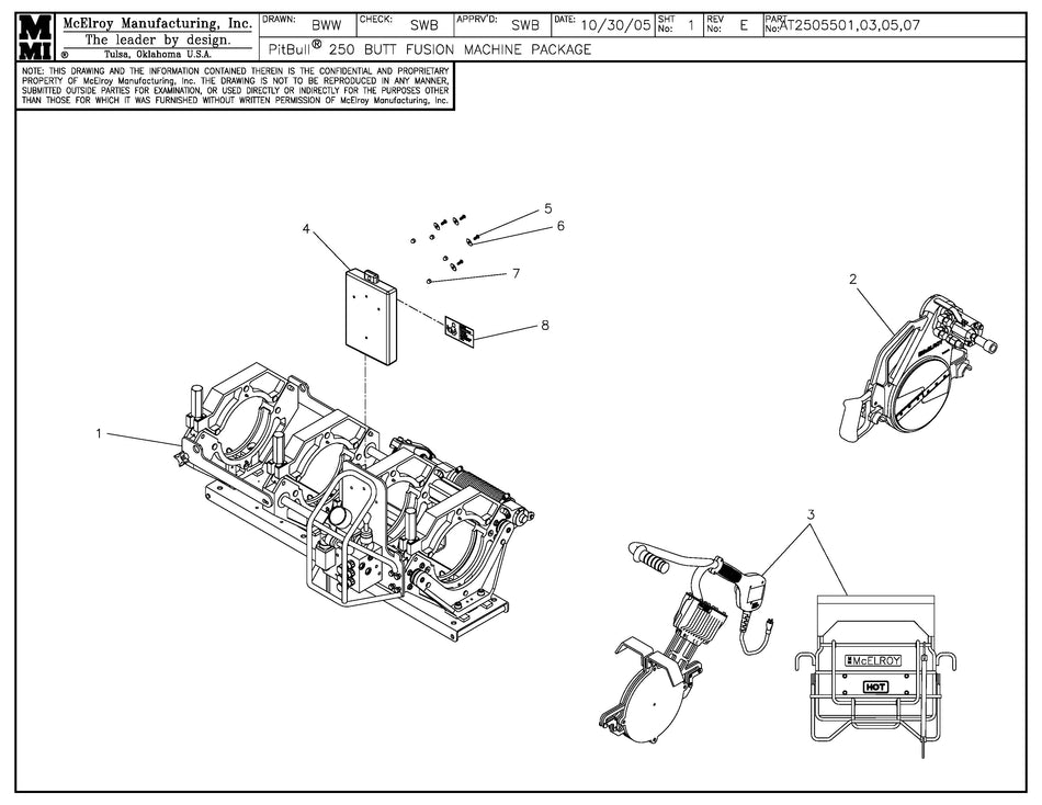 Pb 250 Lf Butt 120V Fusion Machine Package