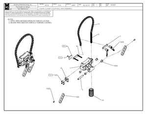 McElroy Part 455601 - CHAIN CLAMP COUPLING JAW ASSY for sale