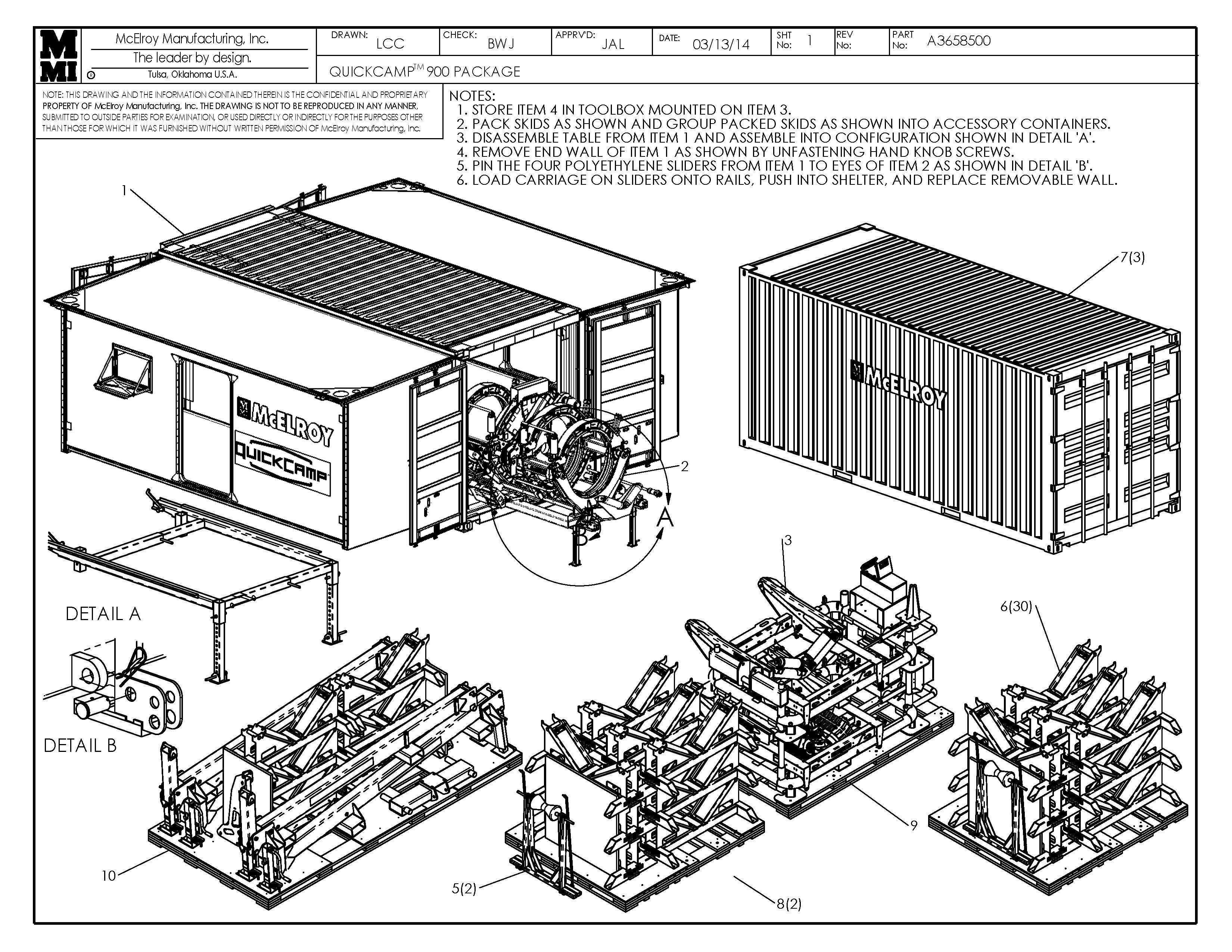 A3658505 - Quickcamp 900 Mf 240/240 Package