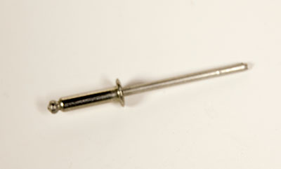 McElroy Part MCL00006 - 1/8X.313-.375 DOME HD RIVET SS