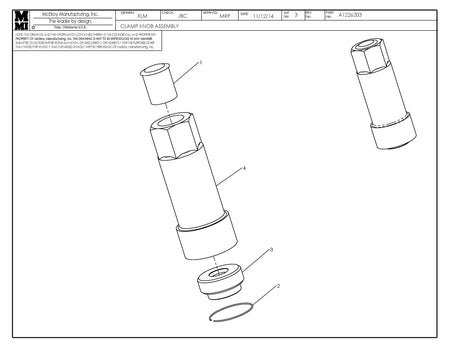Clamp Knob Assembly