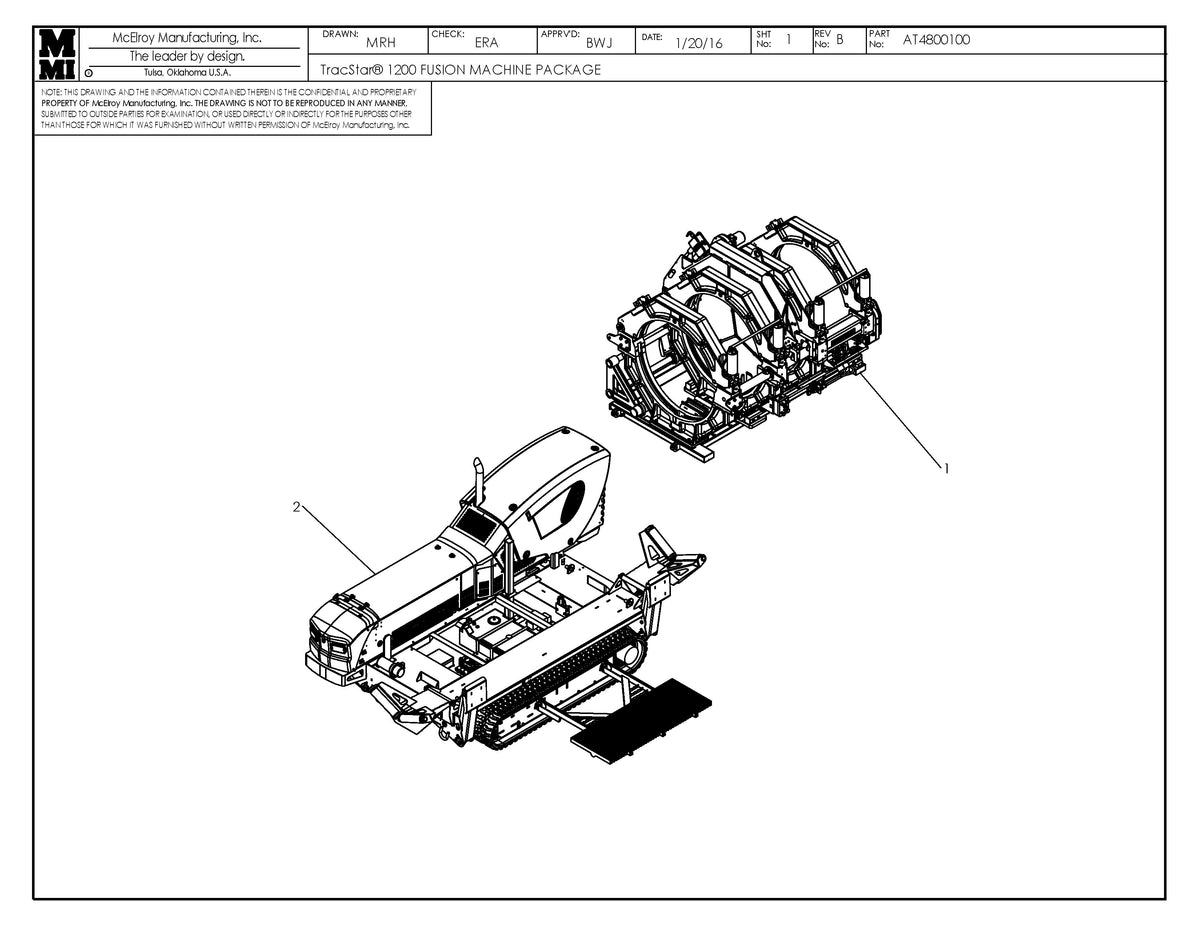 AT4800102 - T1200 Mf Fusion Machine Package