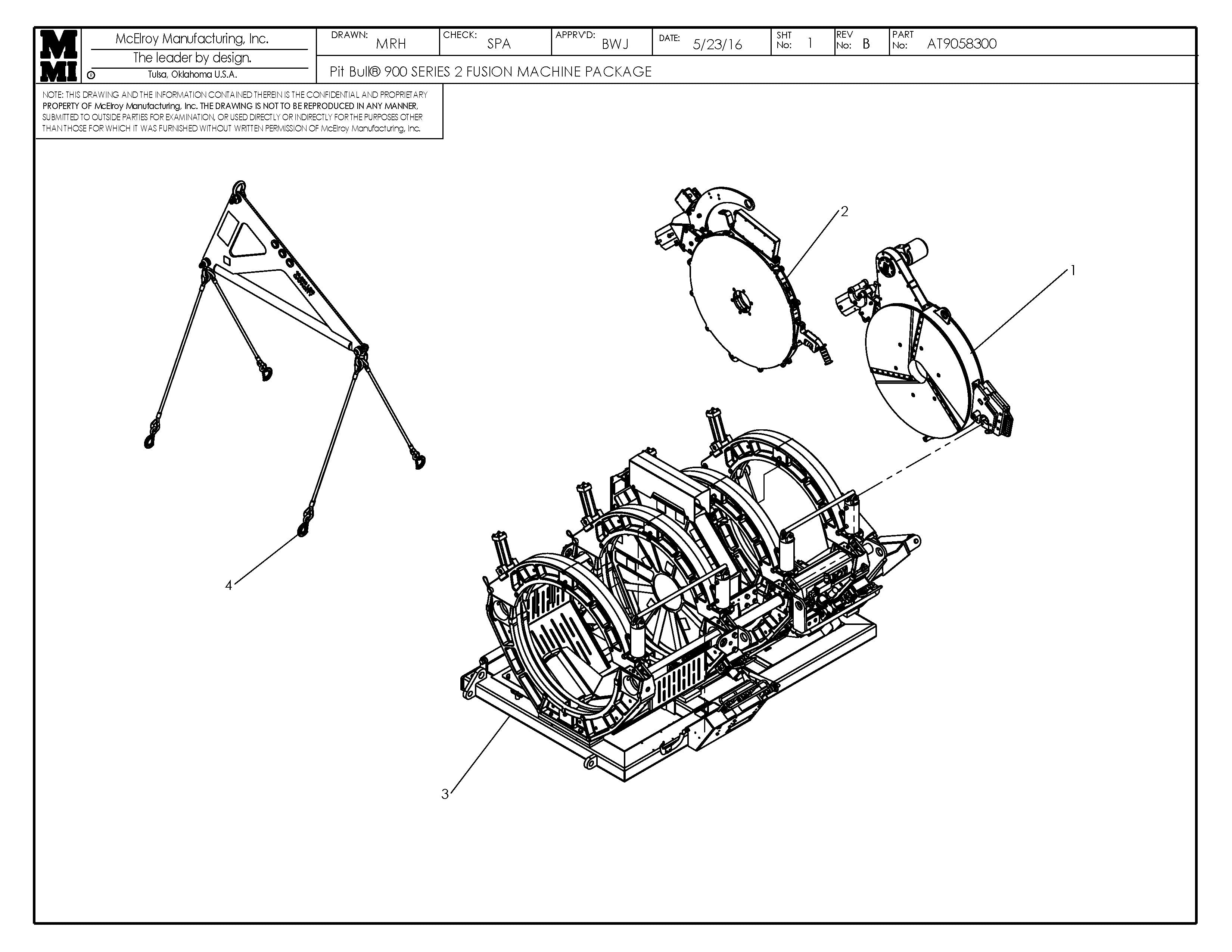 AT9058301 - Pb900 S2 220-240V Hf Fusion Machine Package