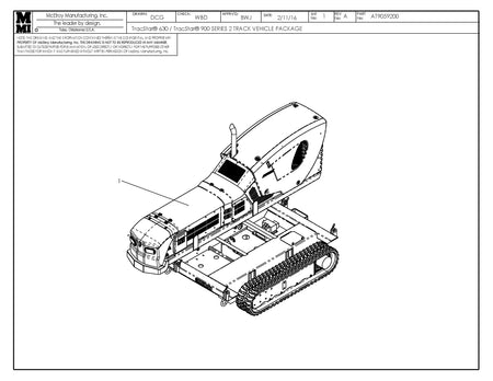 AT9059202 - T630/T900 S2 Track Veh Package