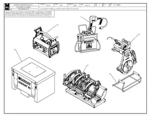 Acrobat 180mm 120V Fusion Machine Package
