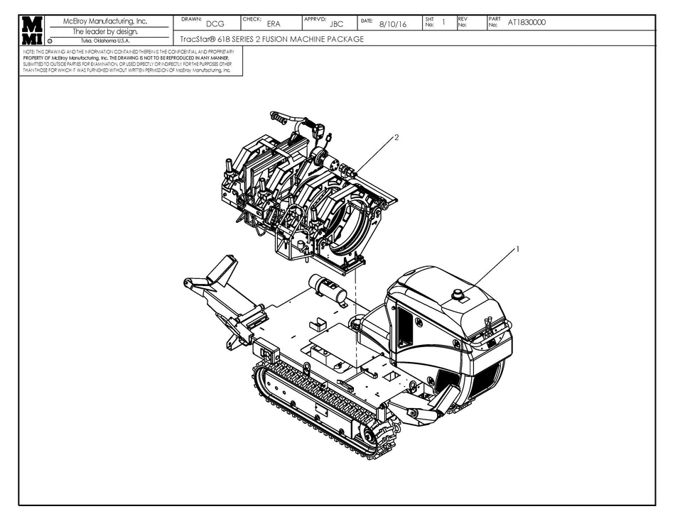 AT1830003 - T618 S2 Lf Fusion Machine Package