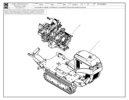 AT1223603HC - T412 S2 Hydraulic Clamping Lf Fusion Machine Package