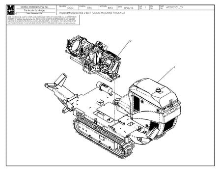 T250 S2 Hf Butt Fusion Machine Package