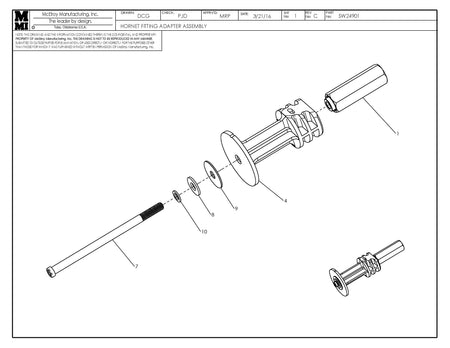 SW24901 - Hornet Fitting Adapter Assembly