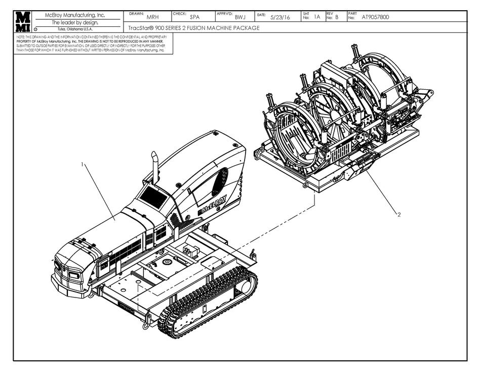 AT9057806 - T900 S2 Hs Mf Fusion Machine Package