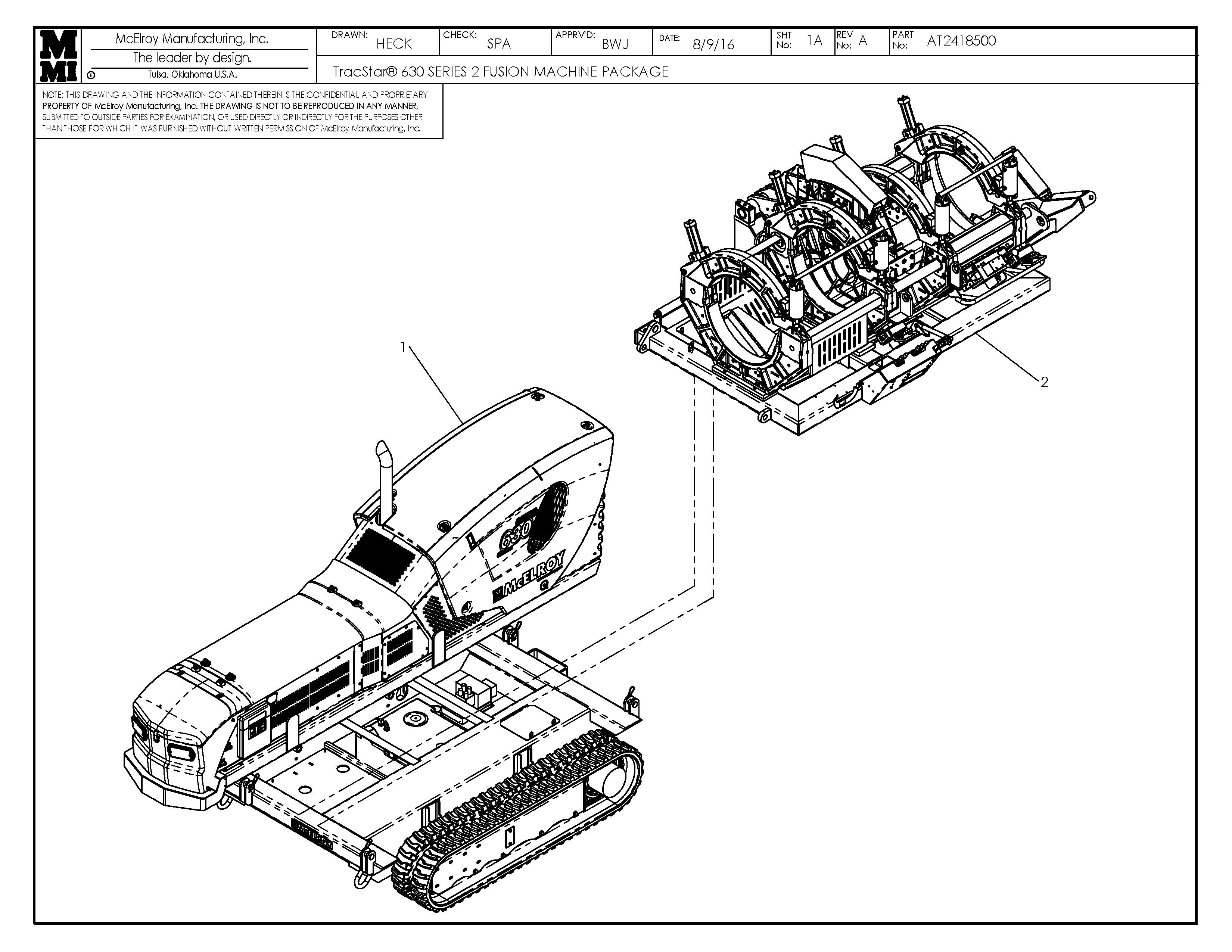 AT2418506 - T630 S2 Hs Lf Fusion Machine Package