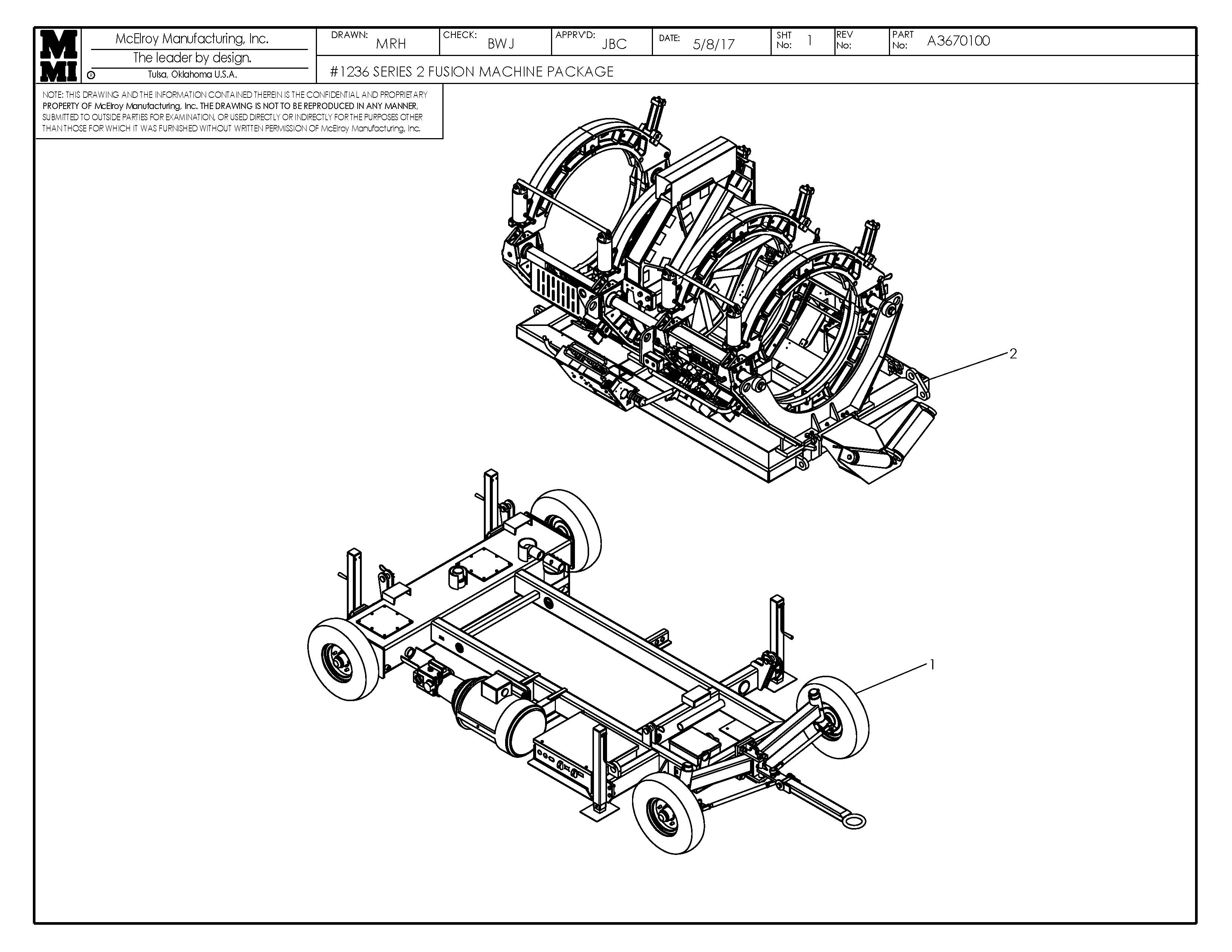 A3670106 - 36 S2 380-415V Lf Fusion Machine Package