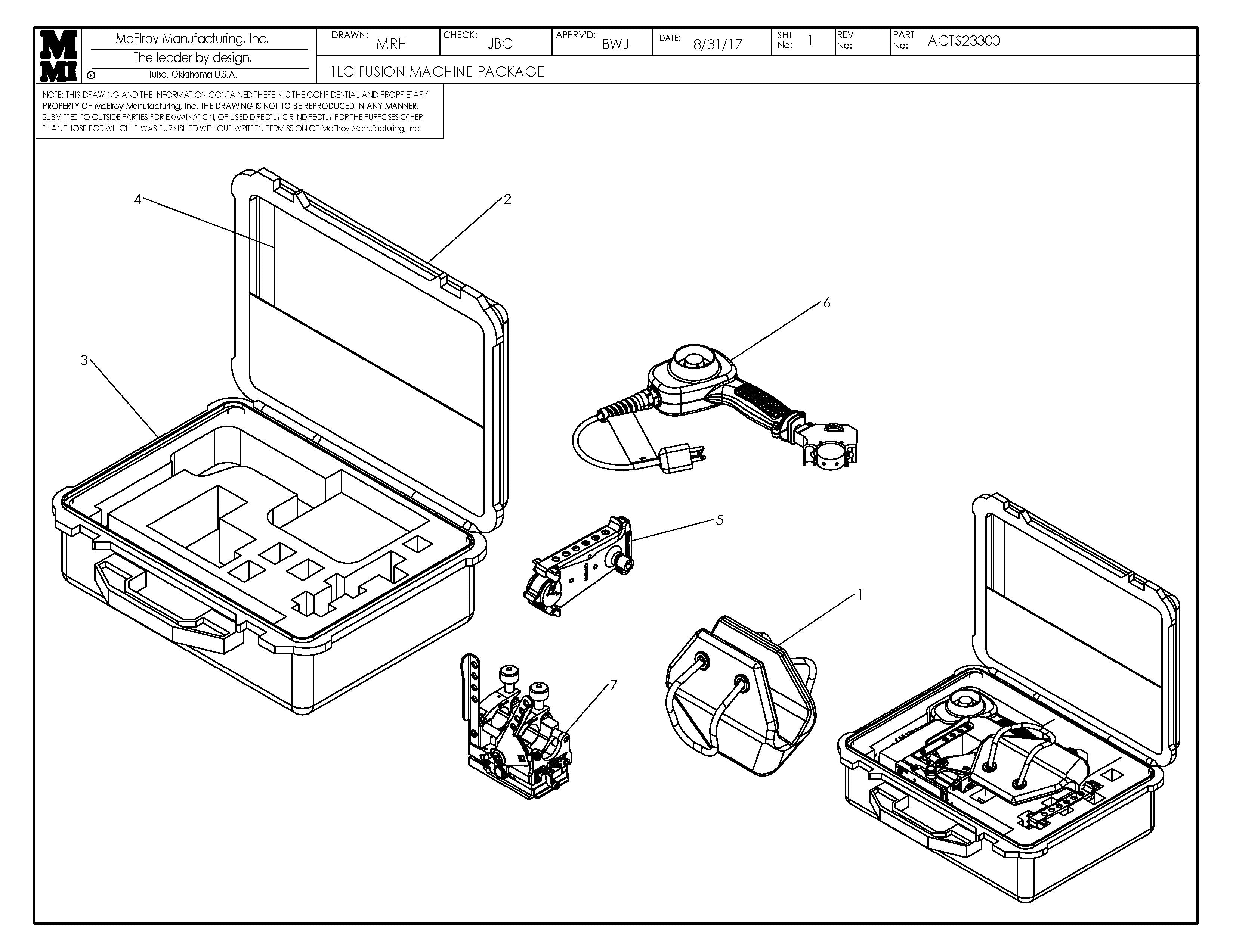 ACTS23301 - 1Lc 120V Fusion Machine Package