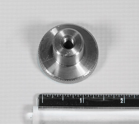 MJJ00072 - 5/16-18Thrdthru Knurledknob Ss