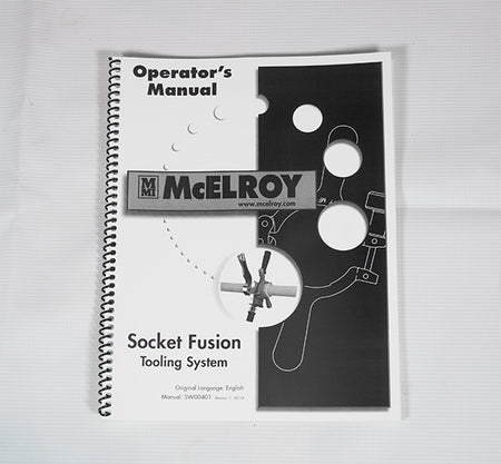 McElroy Part SW00401 - SKT FUS TOOL SYSTEM OPR'S MNL