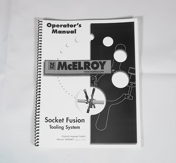 McElroy Part SW00401 - SKT FUS TOOL SYSTEM OPR'S MNL