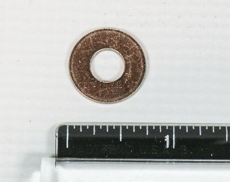 MBF00029 - 1/4" Thru Hardened Washer