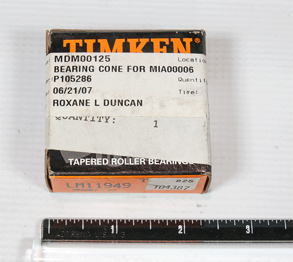 MDM00125 - Bearing Cone For Mia00006