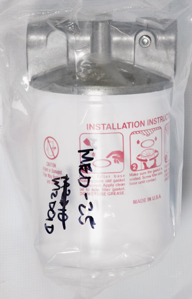 MED00025 - Filter Head W/Guage & Element