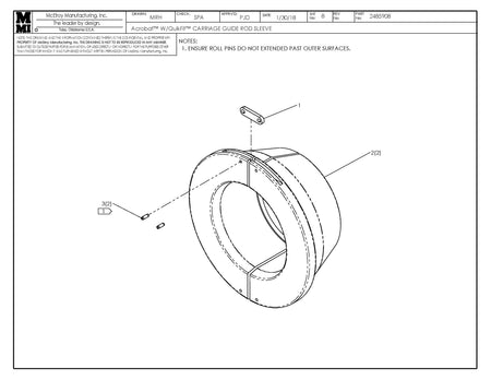 McElroy Part 2485908 - ACRBT W/QF CRG GUD ROD SLEEVE for sale