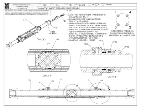 McElroy Part 2485901 - ACROBAT W/QF CRG CYL ASSY for sale