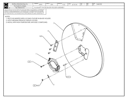 McElroy Part 2486901 - ACRBT FCR 400 CVR SD BLD HLDR for sale