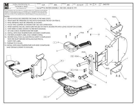 McElroy Part SW31701 - OBSOLETE & REPL BY SW36001 For Sale